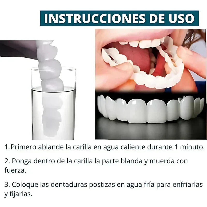 SmilePro – Carillas Dentales Ajustables + Estuche de regalo